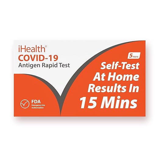 Kit 5 que test Covid nhanh NanoHealth US-11BPQ
